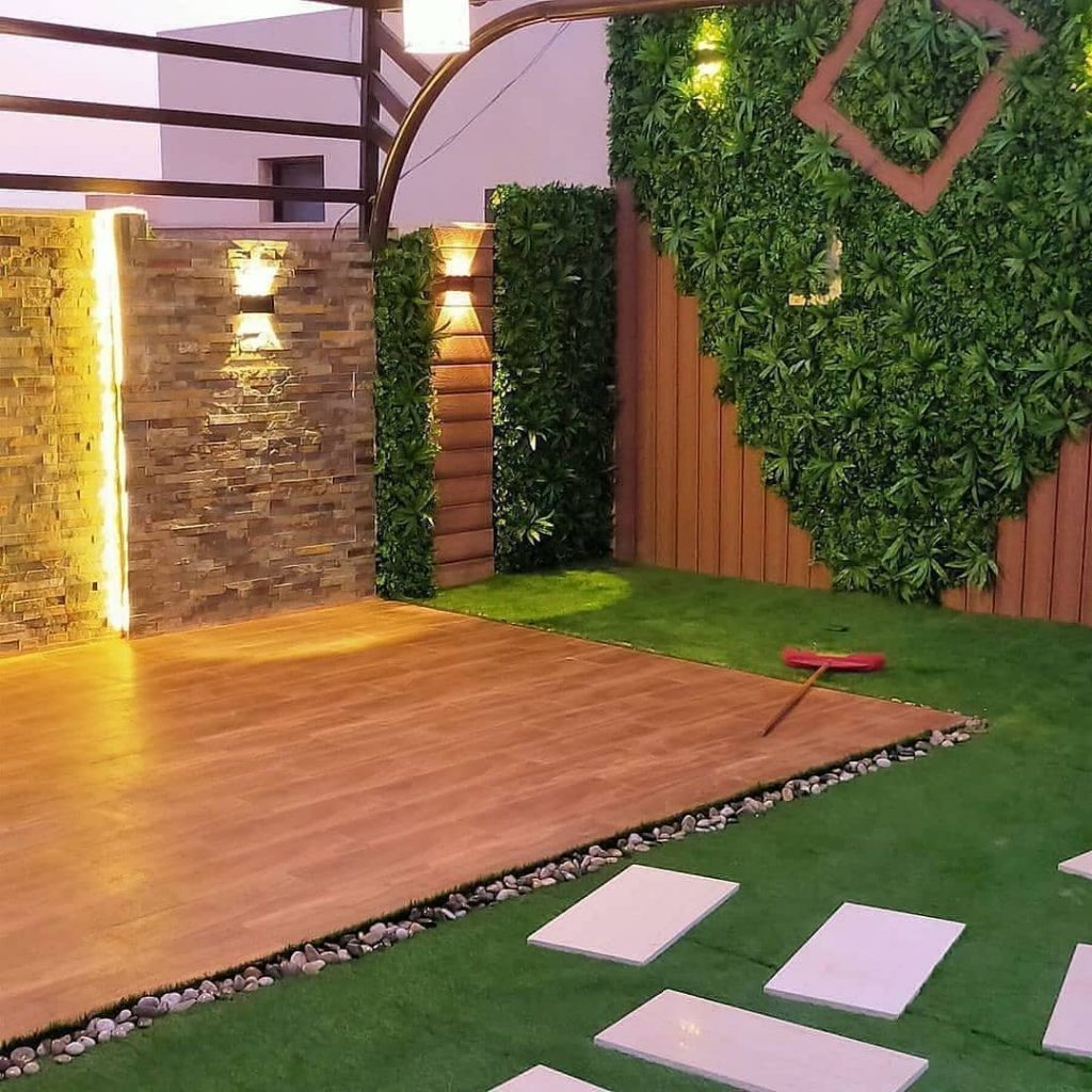 عشب جدارى بجدة 0543998236 زرع جدارى